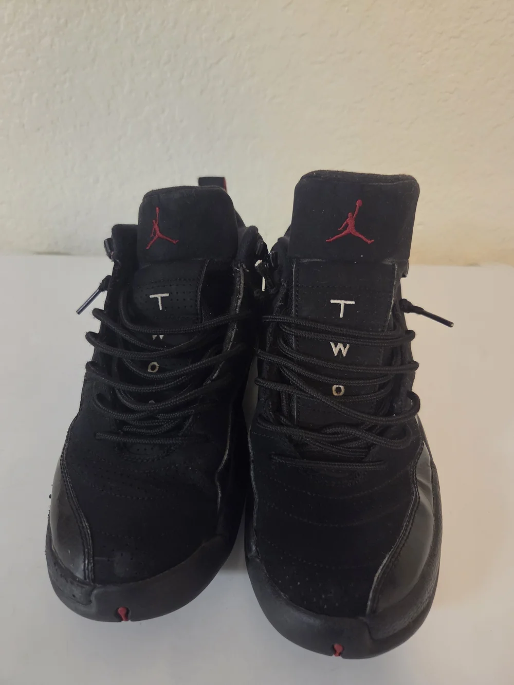 Jordan Men's Black Retro 12 Basketball Shoes